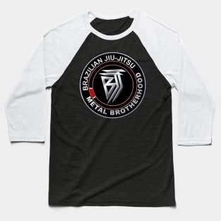 BJJ Metal Brotherhood Baseball T-Shirt